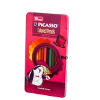 مداد رنگی 12 رنگ پیکاسو جعبه فلزی